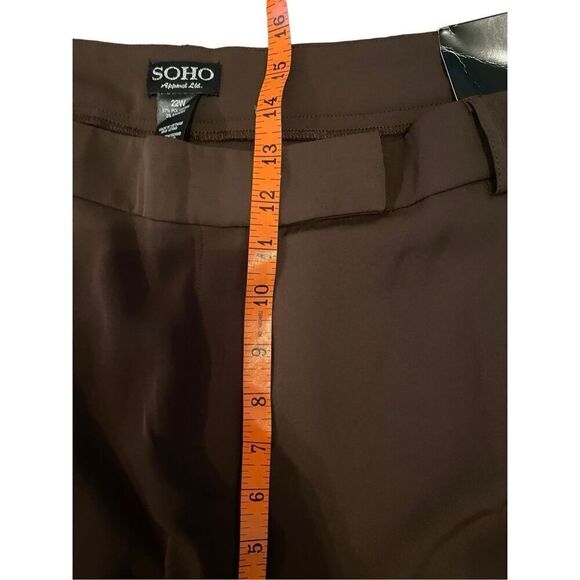 Nwt Soho Apparel Ltd Pleated Dress Pants 22W Formal Career Occupational - Picture 12 of 14